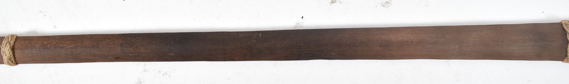 19TH CENTURY HARDWOOD SOLOMON ISLAND PADDLE CLUB - Image 3 of 4