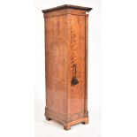 EARLY VICTORIAN MAHOGANY TALL BUST / PLANT CUPBOARD STAND