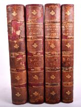 1861 - HUTCHINS' HISTORY AND ANTIQUITIES OF DORSET IN 4 VOLUMES