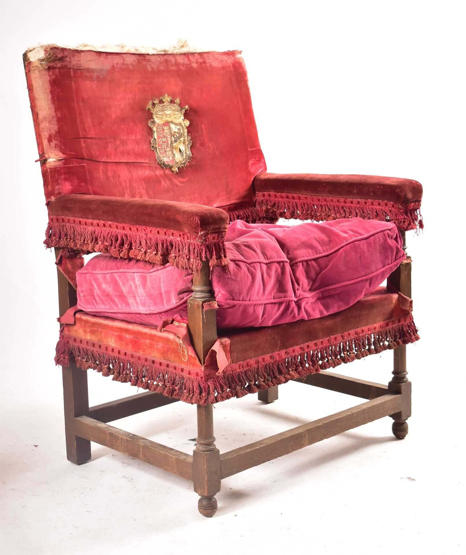 MORANT & CO - PAIR OF EARLY 20TH CENTURY CORONATION CHAIRS - Image 2 of 14