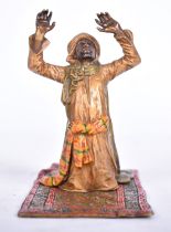 FRANZ BERGMAN - AUSTRIAN COLD PAINTED BRONZE ARAB