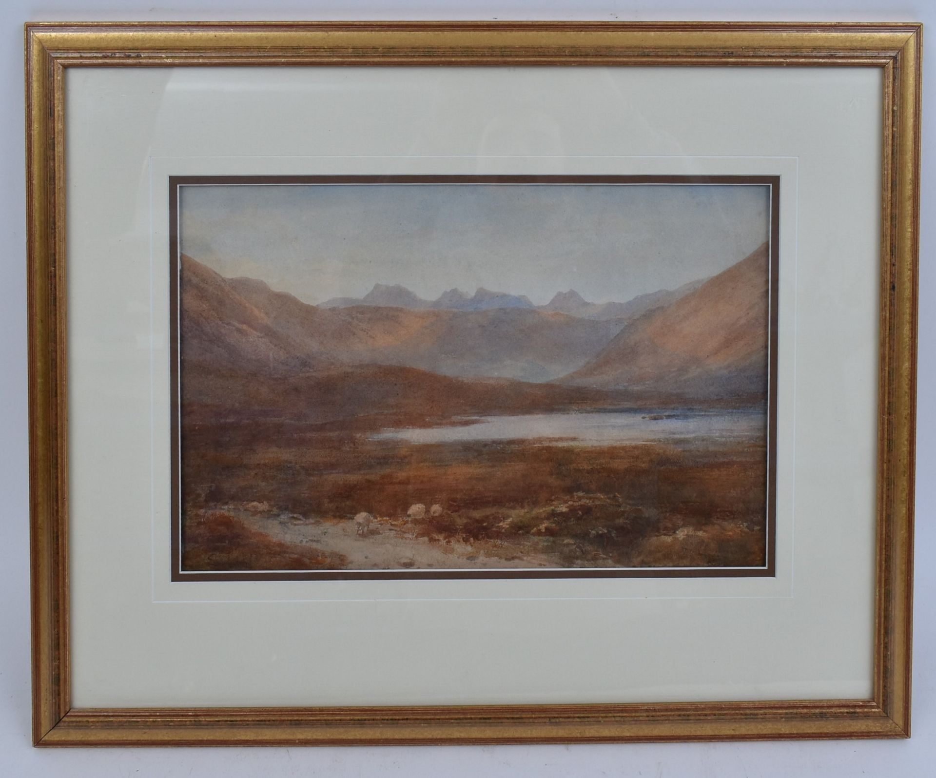 EDWARD ARDEN (1847-1910) LOCH SCENE - WATERCOLOUR PAINTING - Image 2 of 4