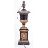 GRAND TOUR PLASTER NEO CLASSICAL TABLE LAMP LIGHT