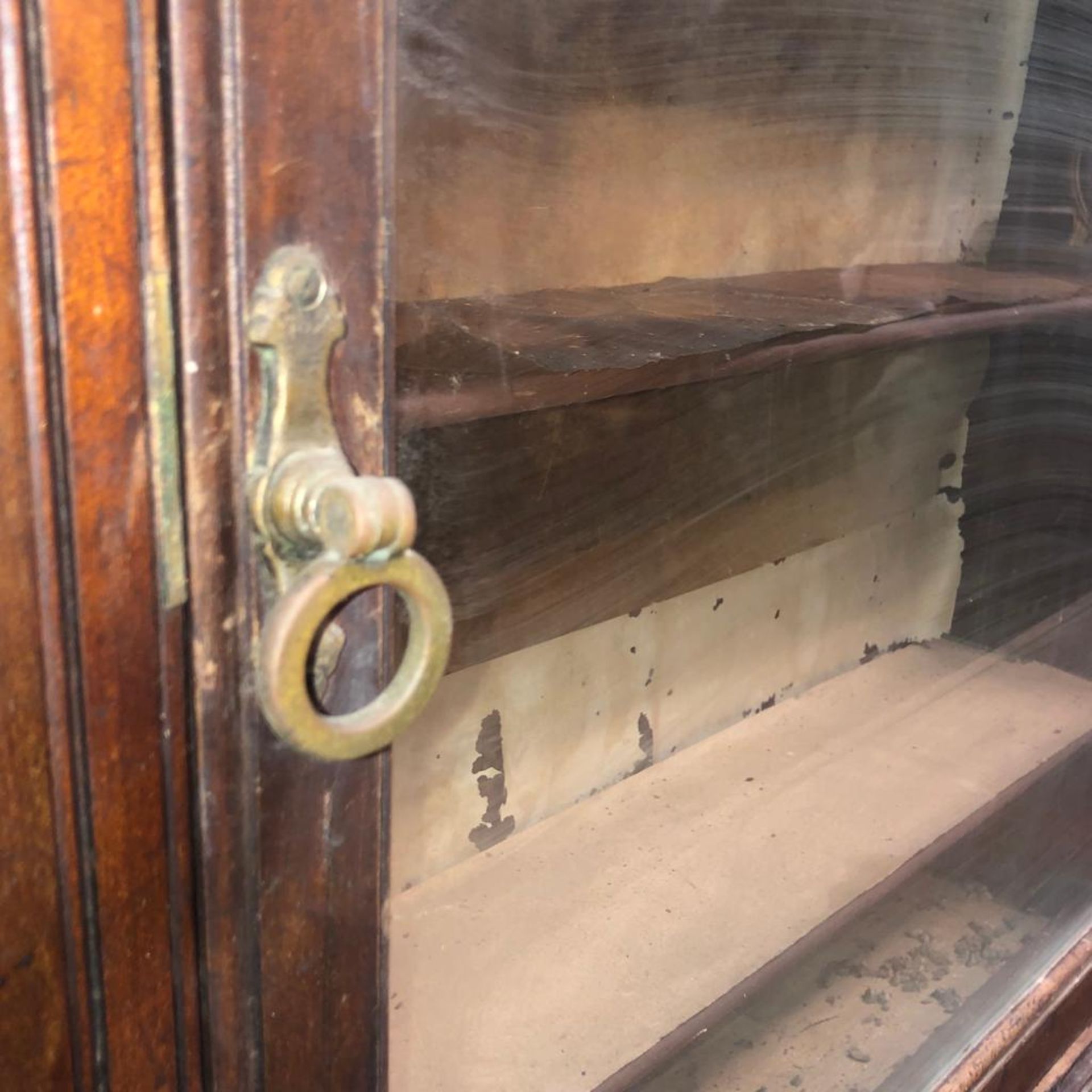 19TH CENTURY MAHOGANY AND PINE SHOP FITTING CABINET - Image 9 of 16