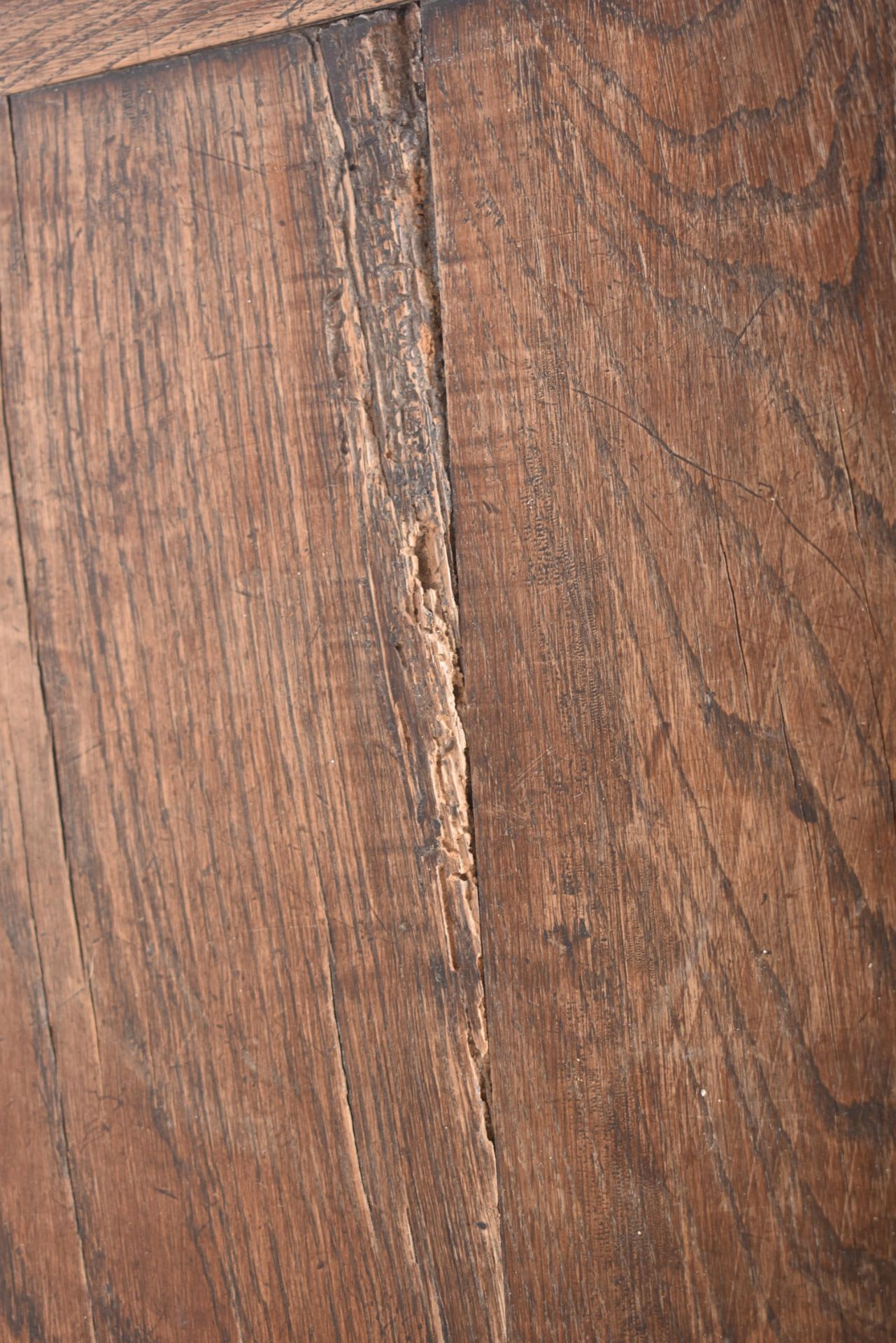 17TH CENTURY ENGLISH OAK REFECTORY DINING TABLE - Image 6 of 8