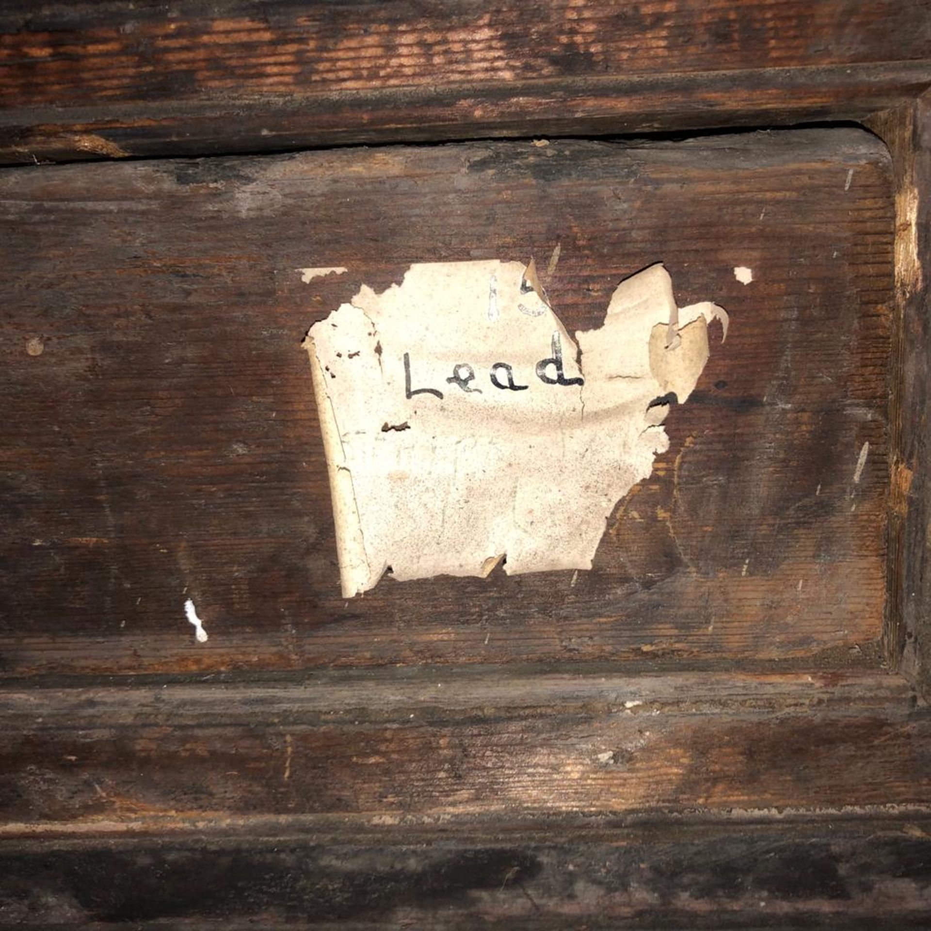 19TH CENTURY MAHOGANY AND PINE SHOP FITTING CABINET - Image 14 of 16