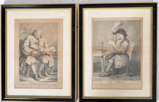 AFTER WILLIAM HOGARTH - TWO 18TH CENTURY ENGRAVINGS