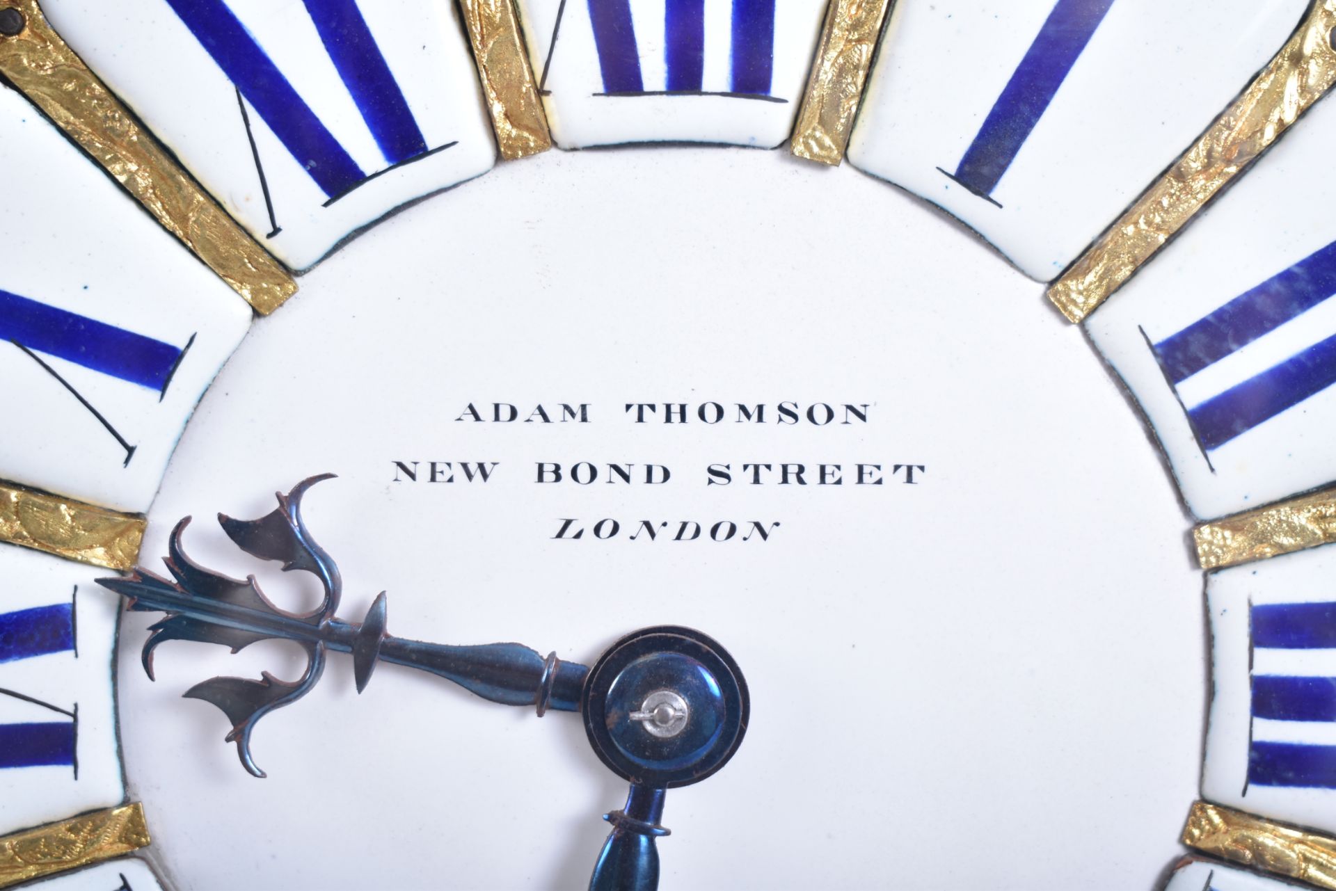 19TH CENTURY ADAM THOMSON BOULLE WORK LARGE MANTEL CLOCK - Bild 5 aus 16