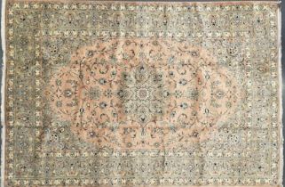 EARLY 20TH CENTURY CENTRAL PERSIAN KASHAN CARPET RUG