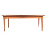 EARLY 20TH CENTURY FRENCH FRUITWOOD REFECTORY TABLE