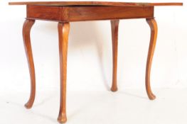 EARLY 20TH CENTURY OAK CARD / GAMES TABLE
