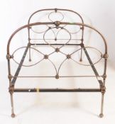 20TH CENTURY CAST IRON BED FRAME