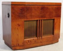 1930S ART DECO WALNUT RADIOGRAM - STEREOGRAM