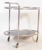 1930S ART DECO CHROME BUTLERS HOSTESS COCKTAIL TROLLEY