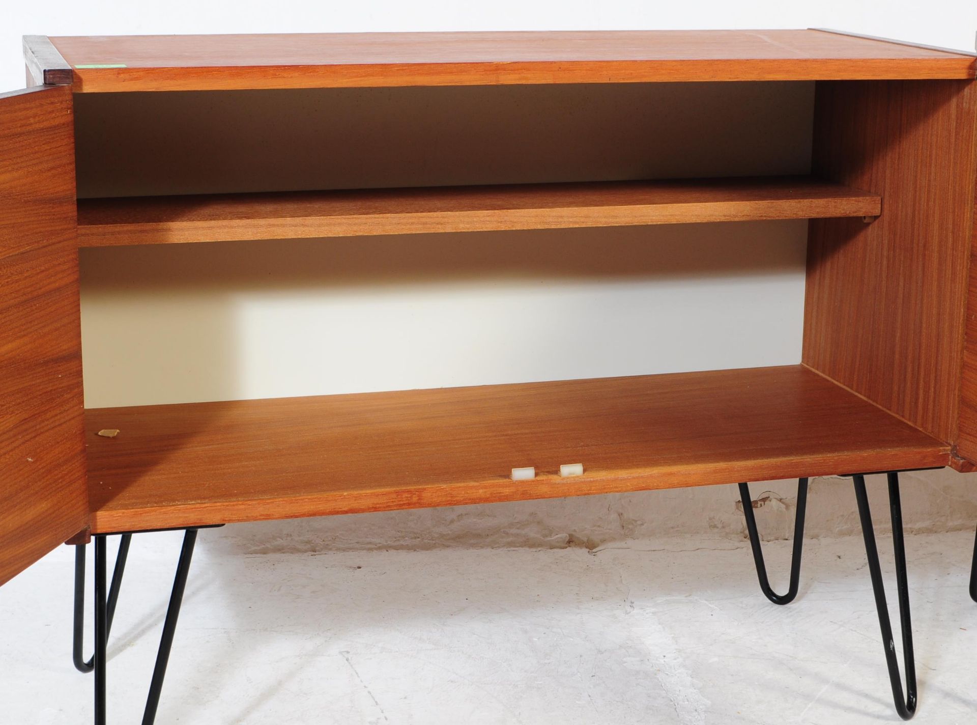 TWO MID CENTURY TEAK CHEST OF DRAWERS / CABINETS - Image 2 of 9