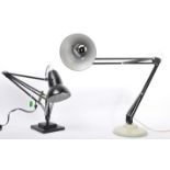 TWO MID 20TH CENTURY DANISH & ENGLISH ANGLEPOISE LAMPS