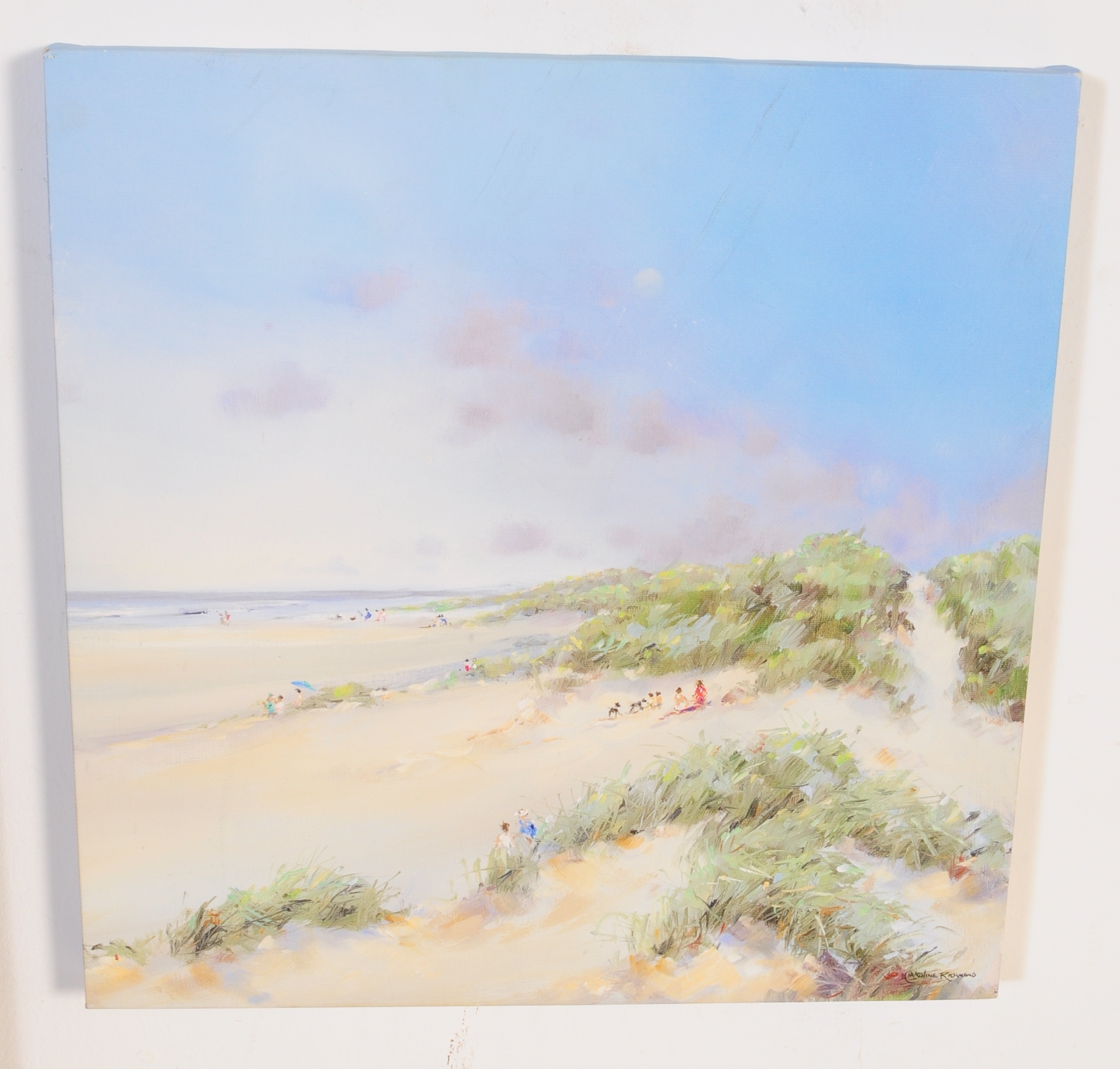 TWO CONTEMPORARY CAROLINE RICHMOND BEACH LANDSCAPES PRINTS - Image 5 of 7