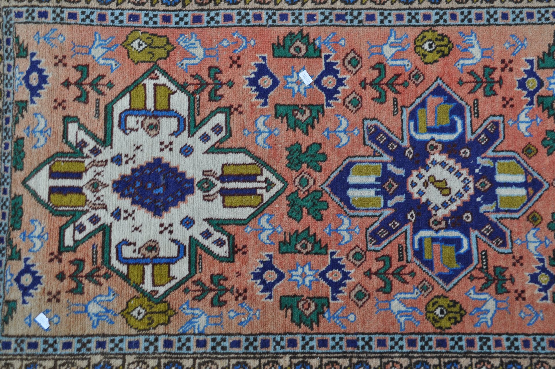 MID 20TH CENTURY PERSIAN ISLAMIC ARDEBIL CARPET FLOOR RUG - Image 2 of 3