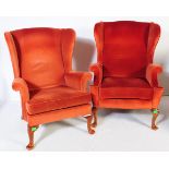 TWO MID 20TH CENTURY PARKER KNOLL ARMCHAIRS