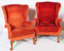 TWO MID 20TH CENTURY PARKER KNOLL ARMCHAIRS