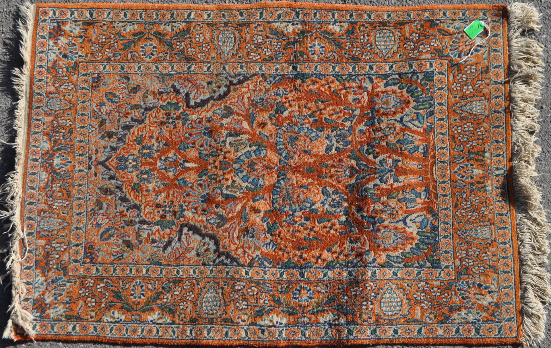 COLLECTION OF FOUR PERSIAN ISLAMIC CARPET FLOOR RUGS - Image 2 of 5