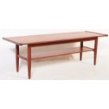 MID CENTURY RICHARD HORNBY TEAK COFFEE TABLE