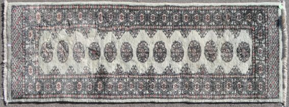 20TH CENTRUY PAKISTANI BOKHARA RUNNER RUG