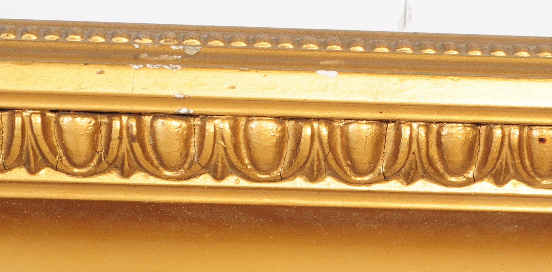 PAIR OF LARGE 19TH CENTURY VICTORIAN GILT WOOD FRAMES - Image 4 of 5