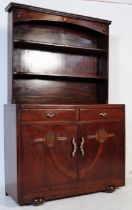 1930S ART DECO OAK WELSH DRESSER SIDEBOARD