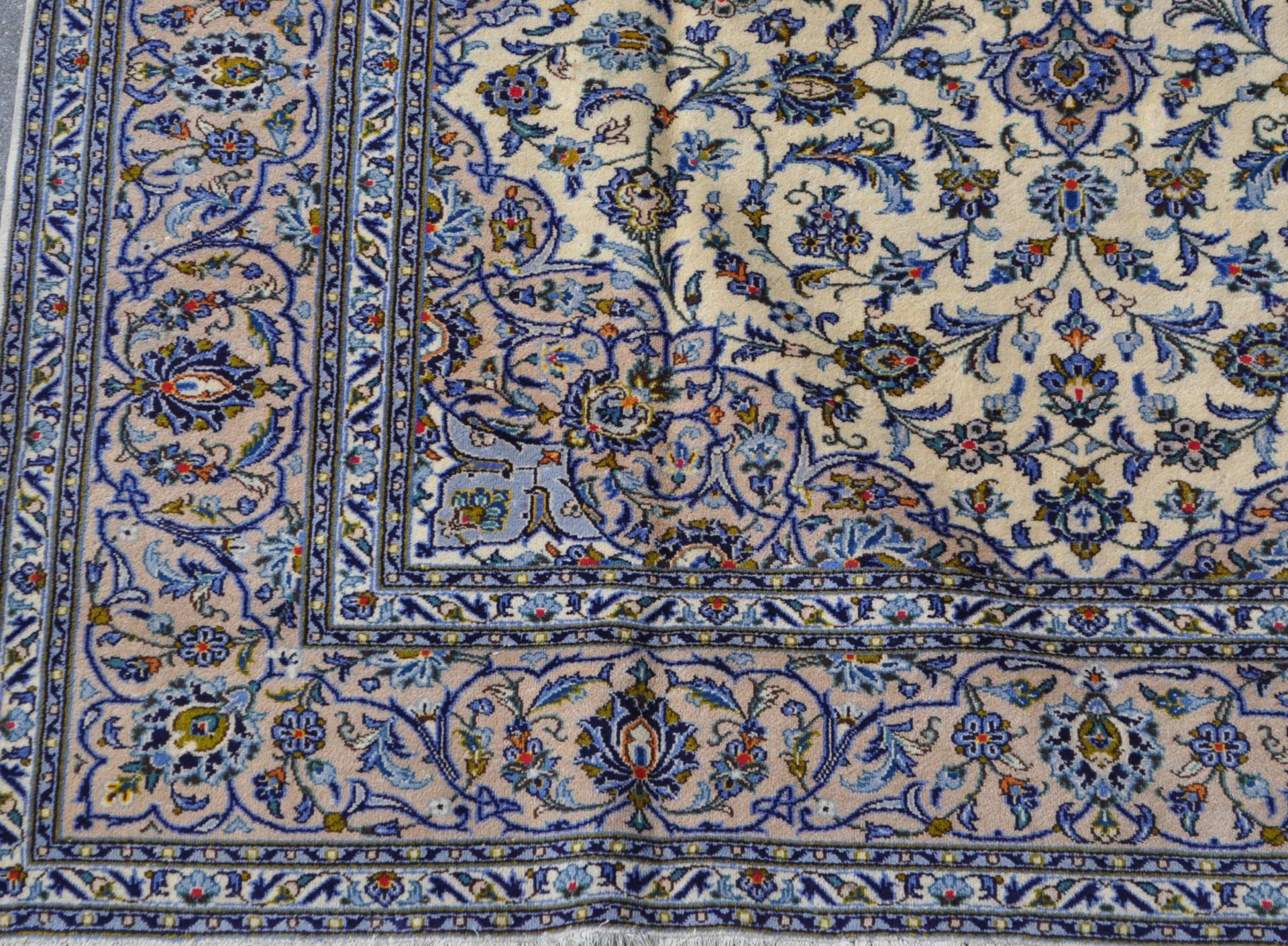 20TH CENTURY CENTRAL PERSIAN KASHAN RUG - Image 3 of 6