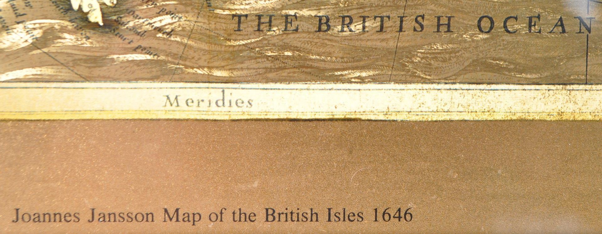 VINTAGE MAP OF THE BRITISH ISLES - JOANNES JANSSON - Bild 6 aus 7