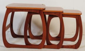 PARKER KNOLL - 20TH CENTURY TEAK NEST OF TABLES