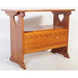 1920S OAK JACOBEAN REVIVAL HALL SETTLE MONKS BENCH