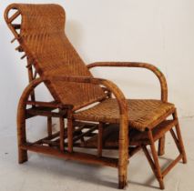 ITALIAN MODERN DESIGN - MID CENTURY BAMBOO ARMCHAIR