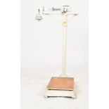 MID 20TH CENTURY DOCTOR'S PHARMACY WEIGHING SCALE