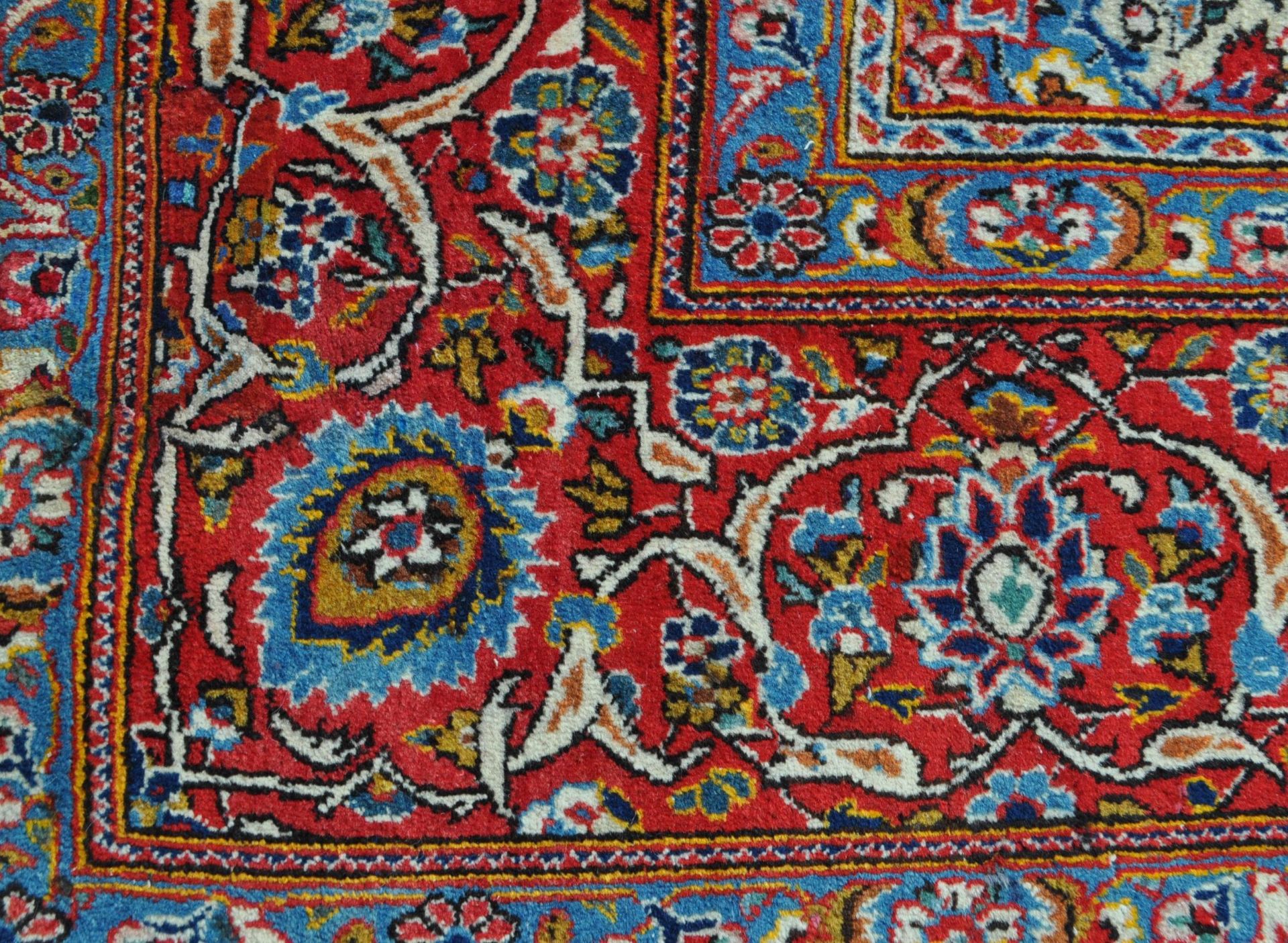 20TH CENTURY PERSIAN KASHAN CARPET - Bild 4 aus 6