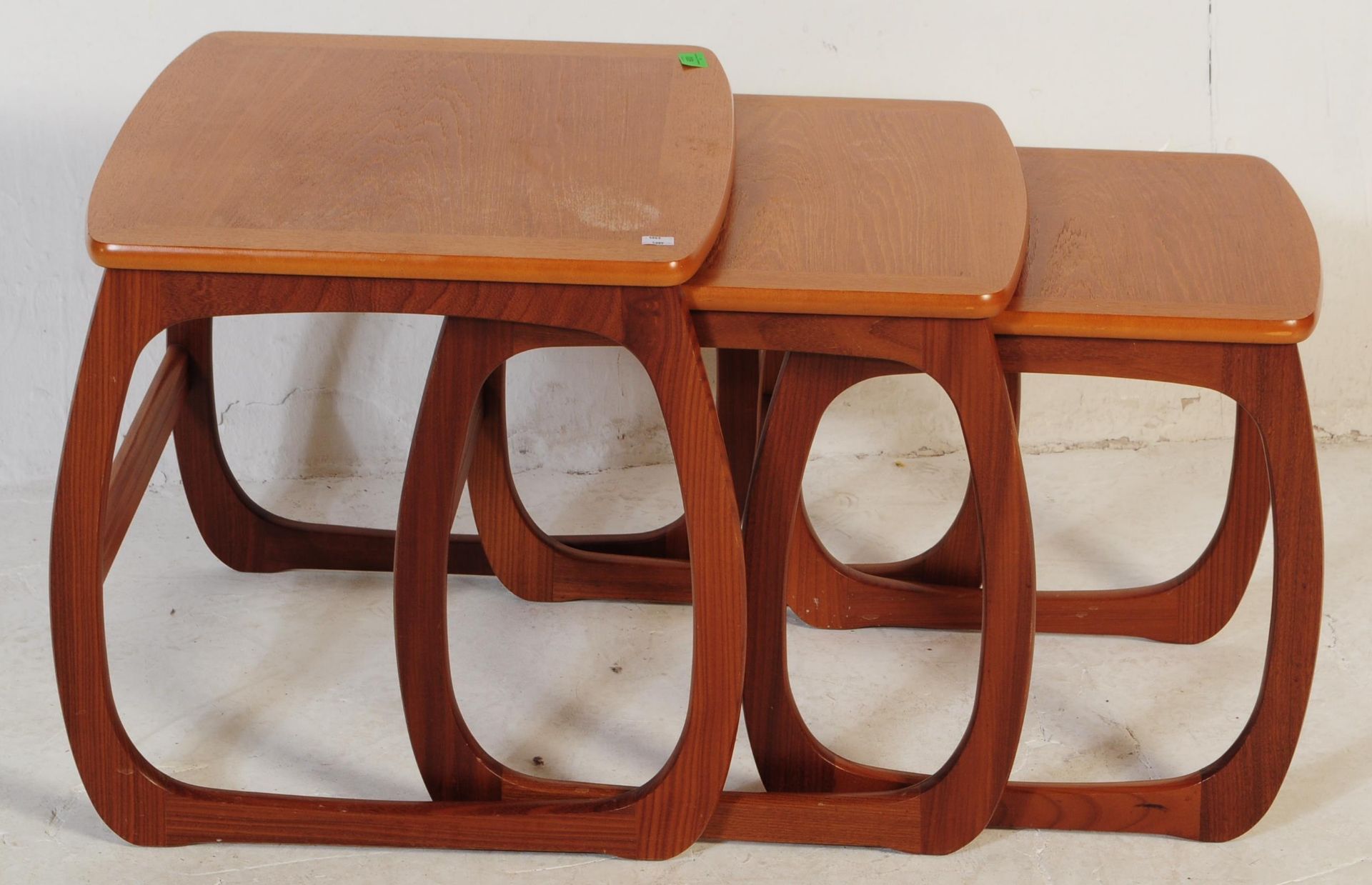 PARKER KNOLL - 20TH CENTURY TEAK NEST OF TABLES - Image 2 of 5