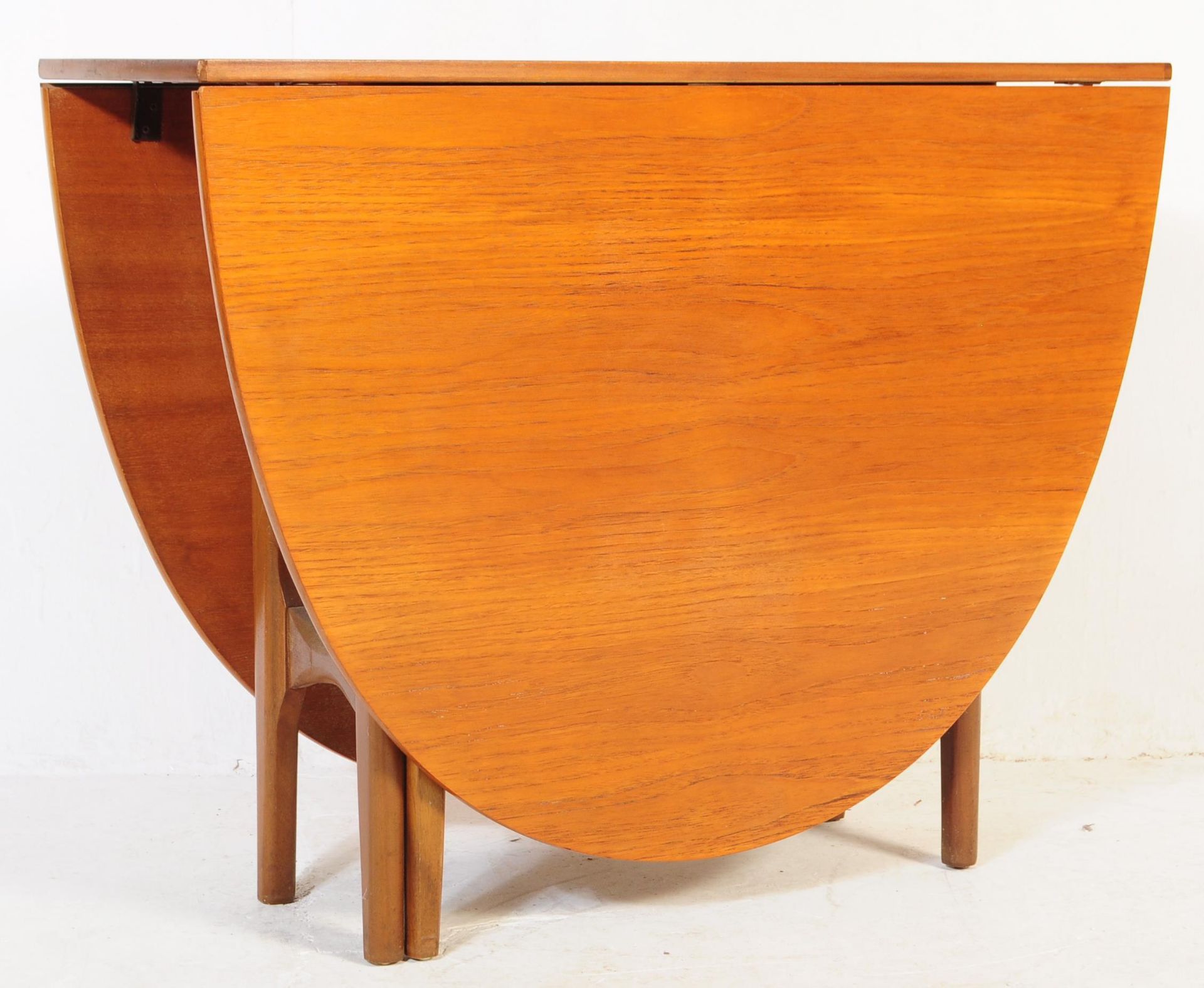 MID 20TH CENTURY RETRO NATHAN DROP LEAF DINING TABLE - Image 5 of 5
