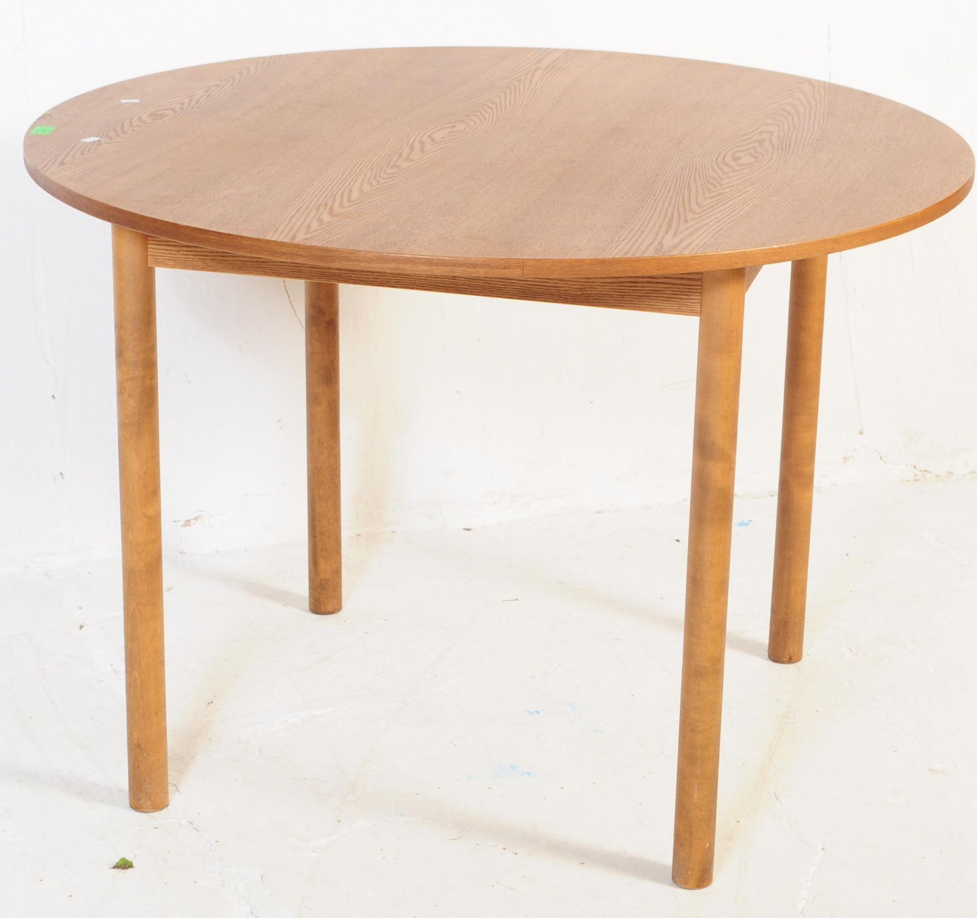 RETRO MID 20TH CENTURY TEAK DINING TABLE WITH CHAIRS - Image 3 of 6