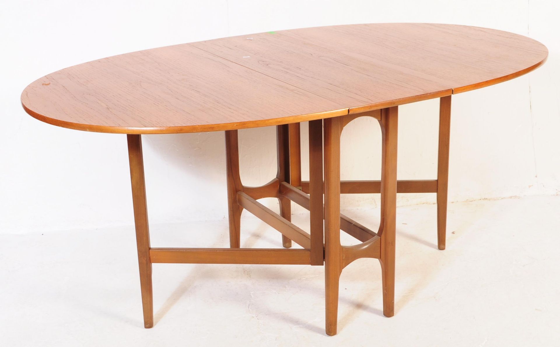 MID 20TH CENTURY RETRO NATHAN DROP LEAF DINING TABLE - Image 2 of 5