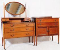EARLY 20TH CENTURY EDWARDIAN WASH STAND & DRESSING TABLE