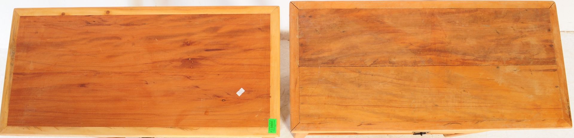 PAIR OF VINTAGE BRAZILIAN MAHOGANY SIDE TABLES - Bild 3 aus 6