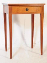 IRISH BRYAN & WALSH DUBLIN MAHOGANY INLAID SIDE HALL TABLE