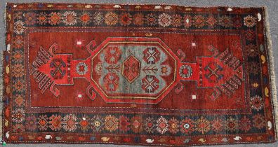 20TH CENTURY KAZAKH PERSIAN FLOOR CARPET RUG