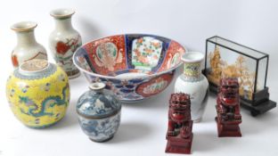 COLLECTION OF 19TH CENTURY CHINESE JAPANESE PORCELAIN