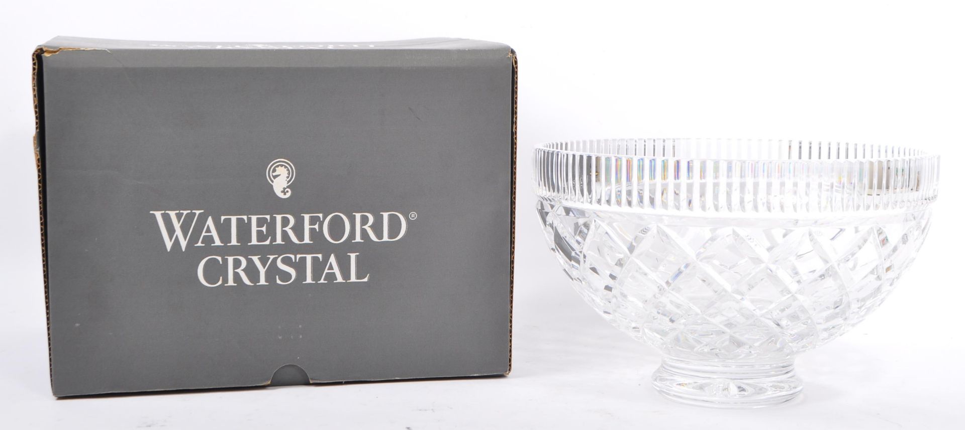 WATERFORD CRYSTAL KILLEEN 10" BOWL IN ORIGINAL BOX