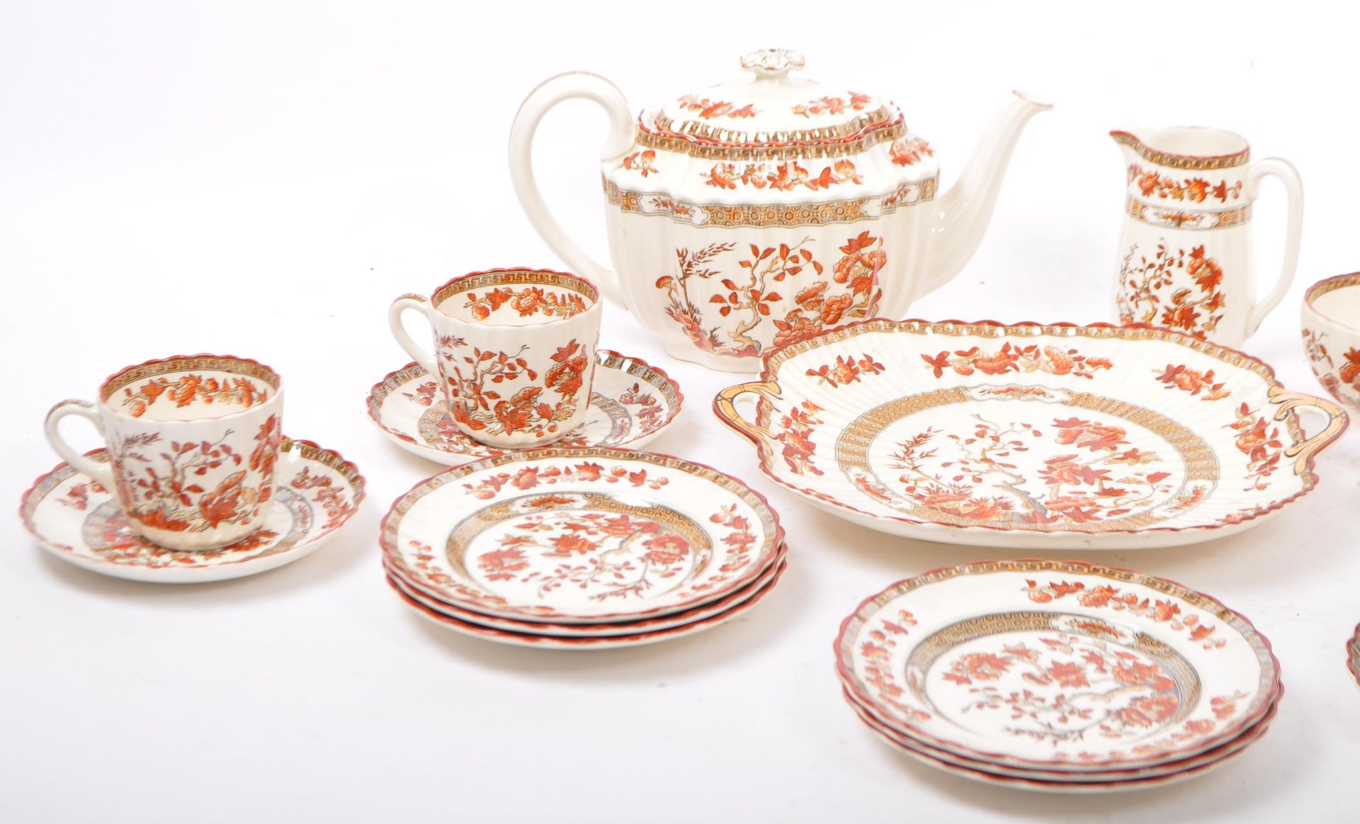 COPELAND SPODEINDIA TREE PATTERN PART TEA SERVICE - Bild 2 aus 5