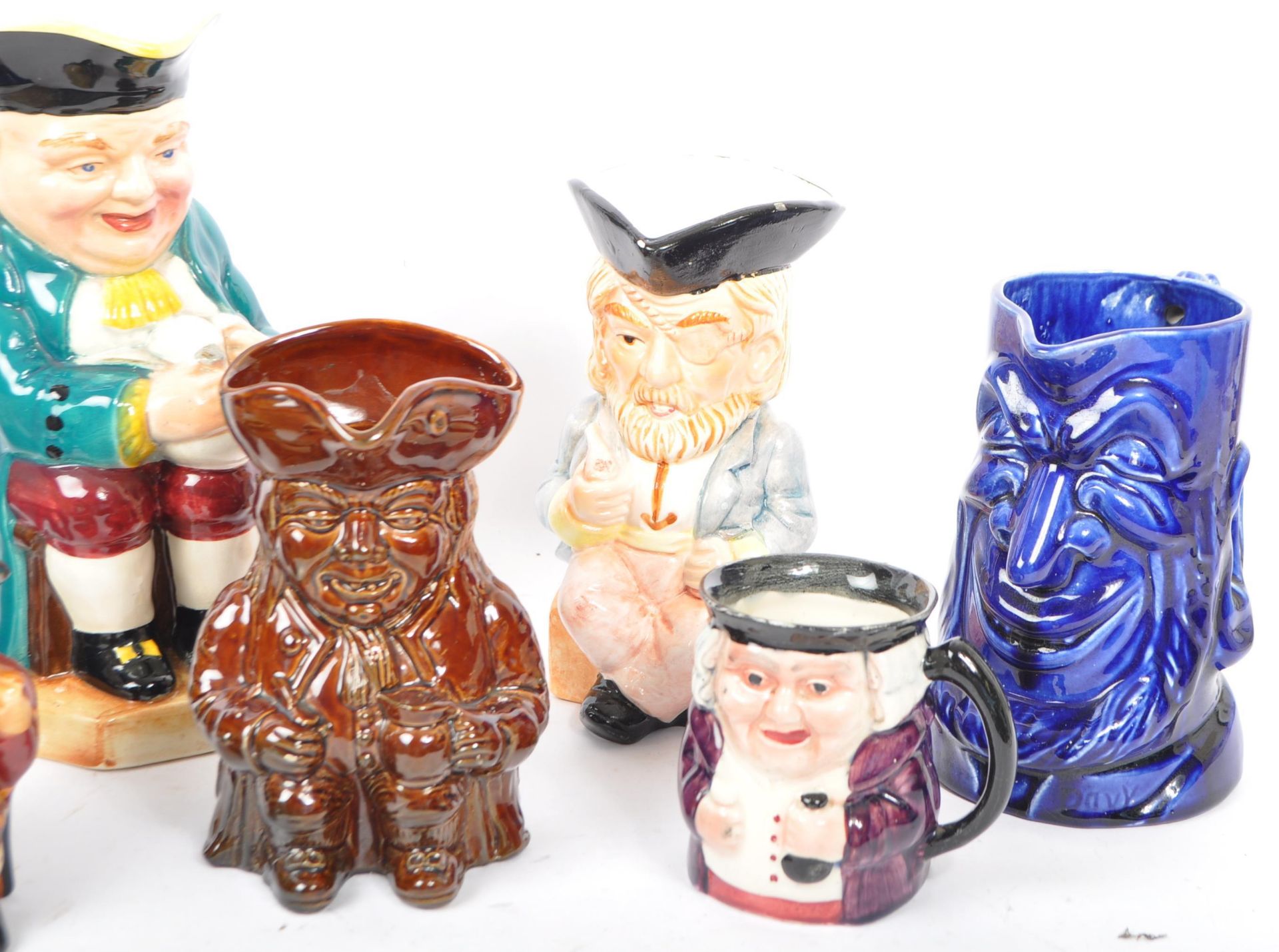 COLLECTION OF VARIOUS 20TH CENTURY CERAMIC TOBY JUGS - Image 4 of 6