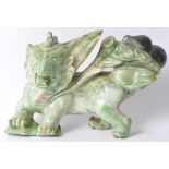 VINTAGE 20TH CENTURY CHINESE FOO DOG / GUARDIAN LION