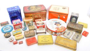 COLLECTION OF VINTAGE 20TH CENTURY & LATER ADVERTISING TINS